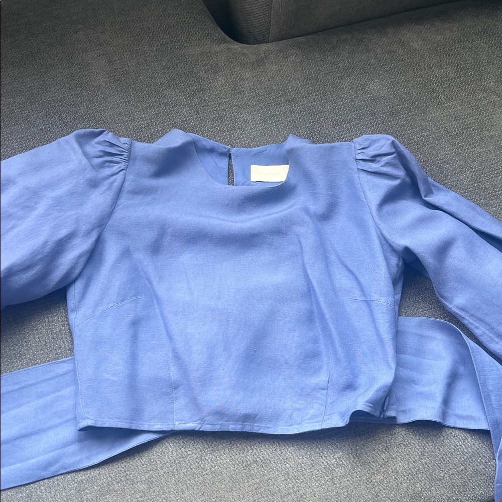Capulet Azure Blouse - Picture 2 of 9